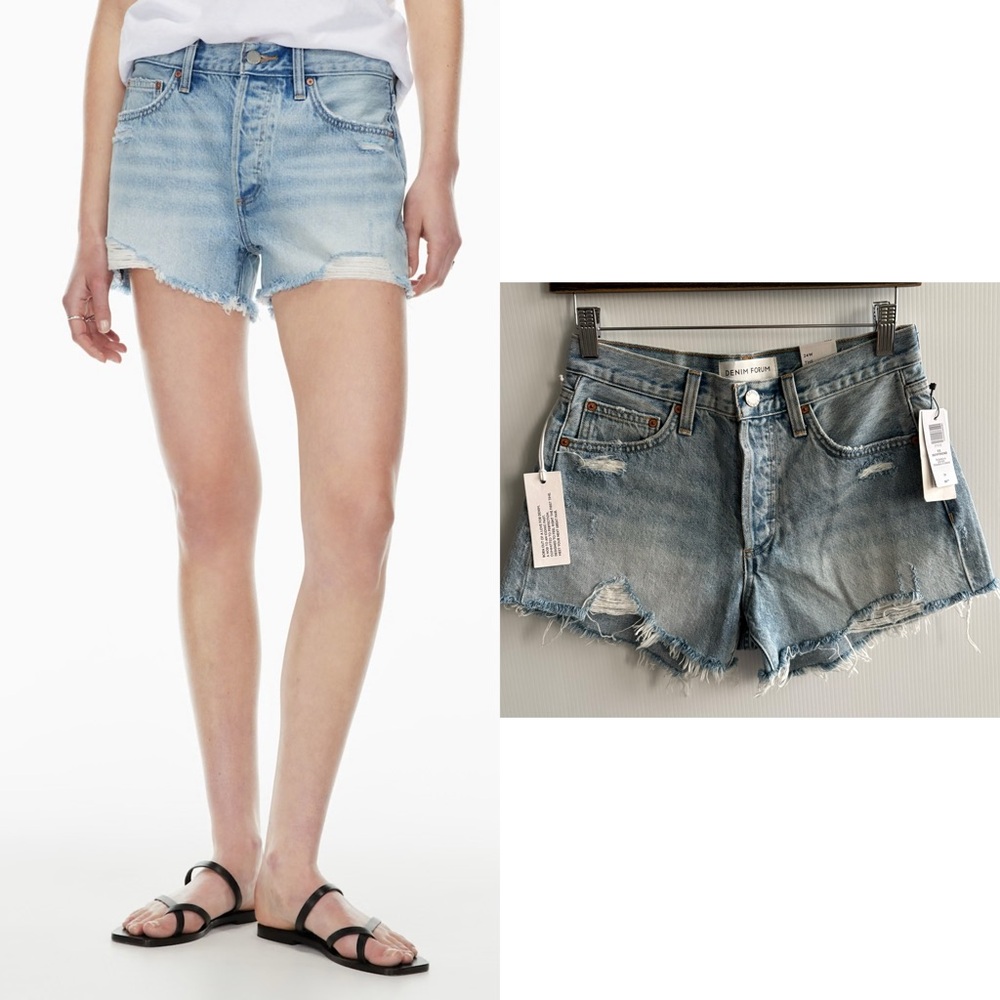 24 NEW Denim Forum Ex Boyfriend Short